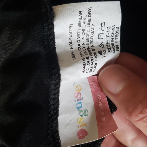 🛍Girls' black Halloween cape - Picture 3 of 5